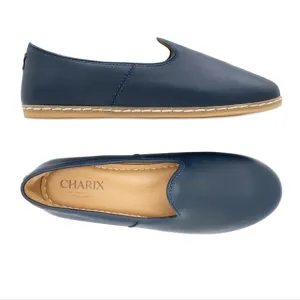 CHARIX midnight blue slip on shoes