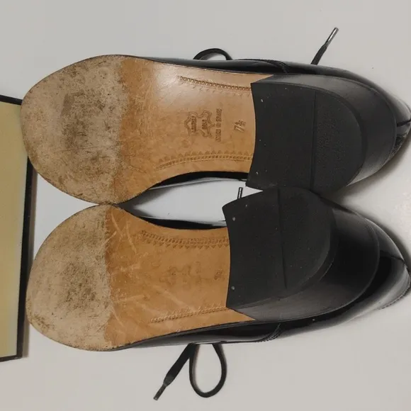Charles David Designed By Nathalie M Patent Leather Shoes Size 7.5 With Box