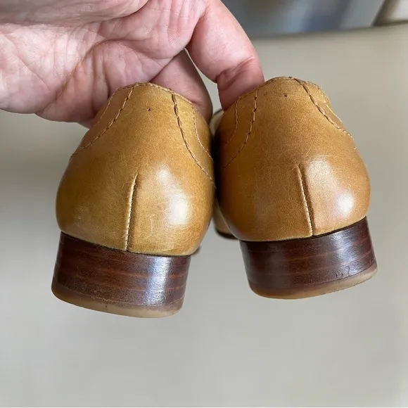 Chausser Women’s Leather Oxfords Made in Japan Size 36