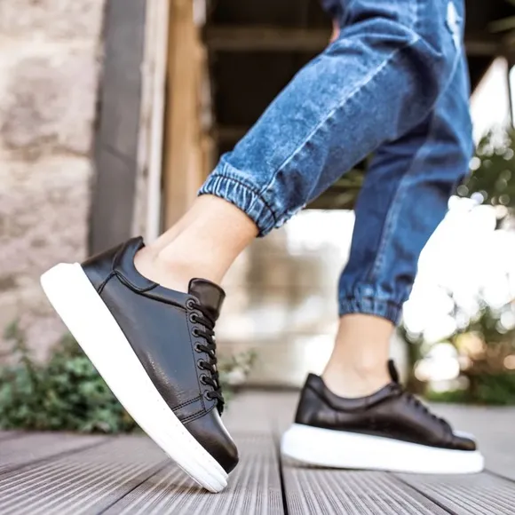 CHEKICH • CH153 CBT Estrella Men Sneaker Black Shoes Vegan Includes Apollo Box