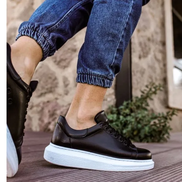 CHEKICH • CH153 CBT Estrella Men Sneaker Black Shoes Vegan Includes Apollo Box