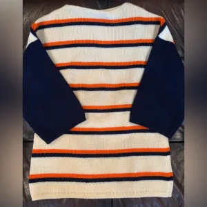 ✨CHRISTIAN DIOR TRICOTS Vintage 1970’s Striped Wool Blend Sweater Made in Italy