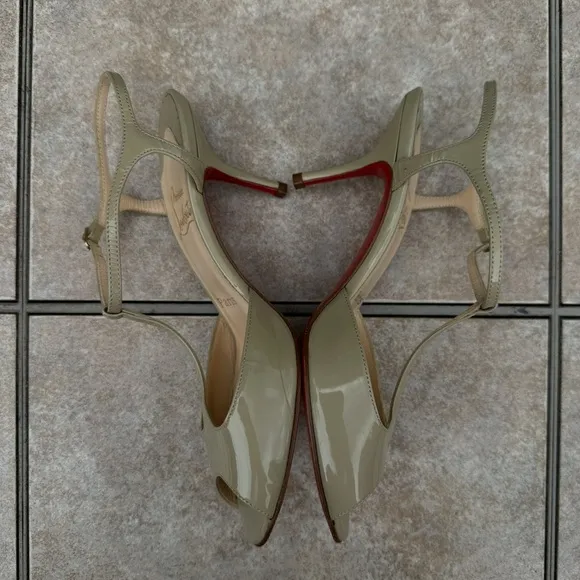 Christian Louboutin Women's  Peep-Toe Heels