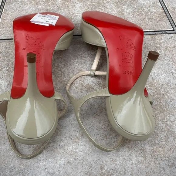 Christian Louboutin Women's  Peep-Toe Heels