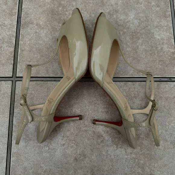 Christian Louboutin Women's  Peep-Toe Heels