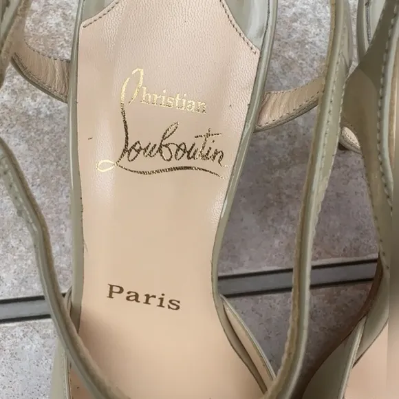 Christian Louboutin Women's  Peep-Toe Heels