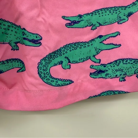 Chubbies The Glades Classic Swim‎ Trunks 5.5&quot; Inseam in Pink Alligator Sz M