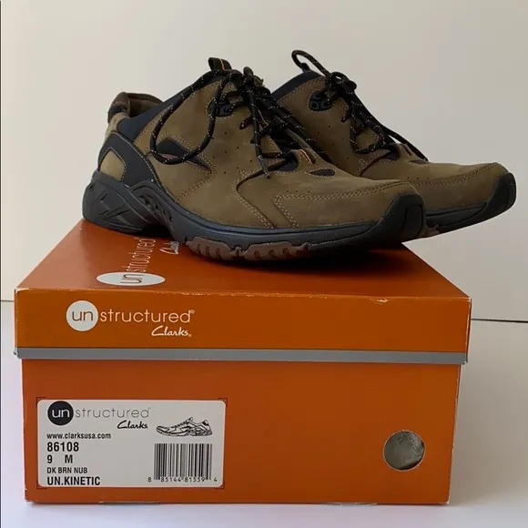 Clarks Unstructured Un-Kinetic Shoes