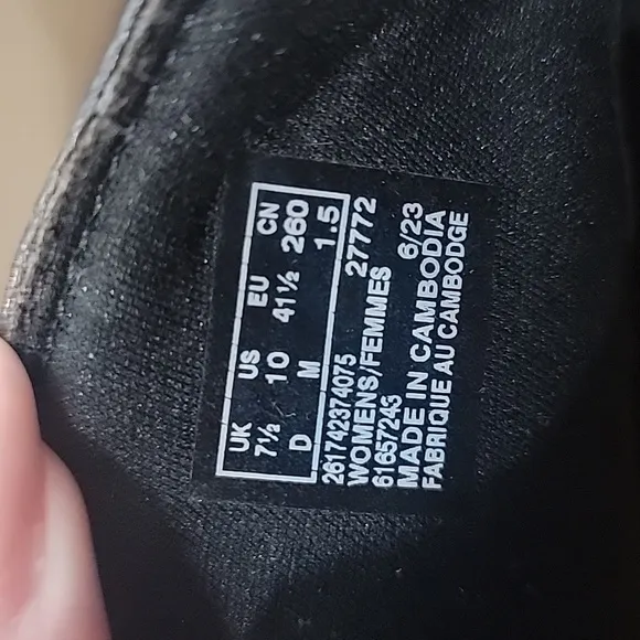 Clarks Women's Black Ankle Boots Size 10 W