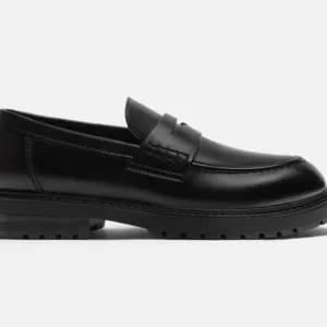 Classic Black Loafers