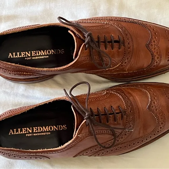 Classic Brown Leather Men's Dress Shoes