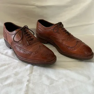 Classic Brown Leather Men's Dress Shoes