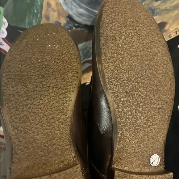 Classic Brown Leather Men's Shoes Bed Stu