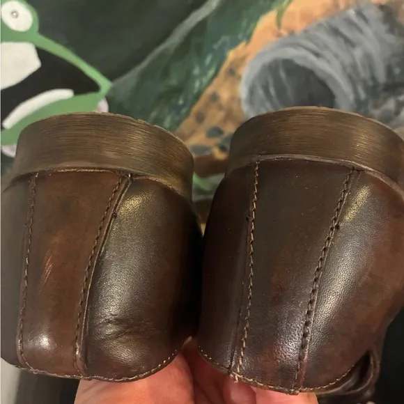 Classic Brown Leather Men's Shoes Bed Stu