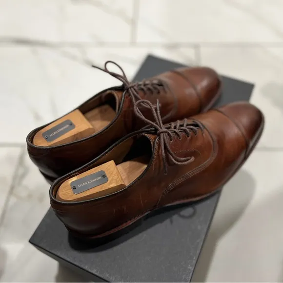 Classic Brown Leather Men's Shoes