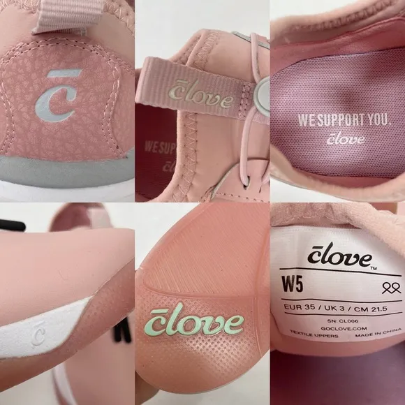Clove Pink Women’s Classic Sneakers Size 5