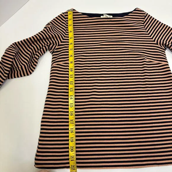 Club Monaco Striped Long Sleeve Top - XS