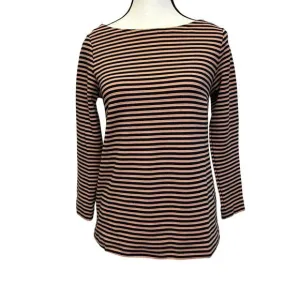 Club Monaco Striped Long Sleeve Top - XS