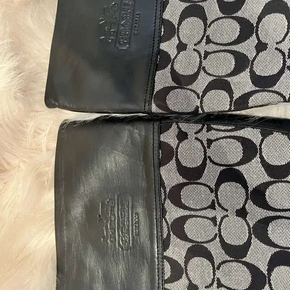 Coach Chrissi Signature Tall Riding Boots 6 1/2b