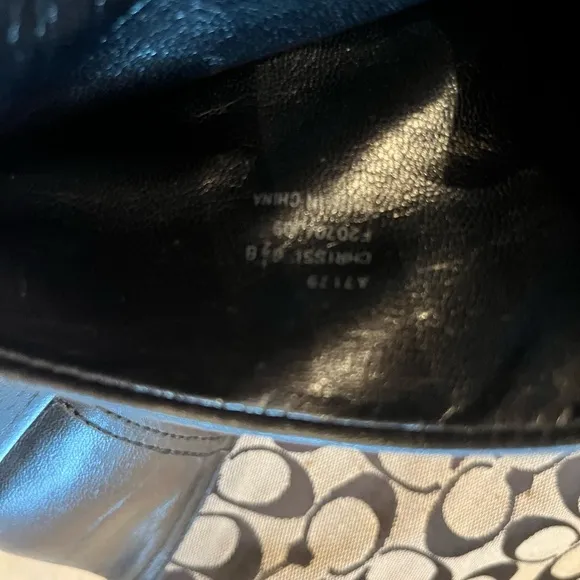 Coach Chrissi Signature Tall Riding Boots 6 1/2b