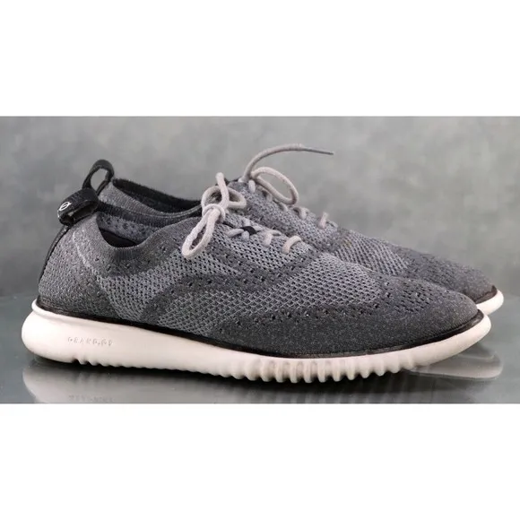 Cole Haan 2.0 Grand Men's Wingtip Casual Shoes Size 8.5 Gray C27565