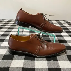 Cole Haan Brown Leather Lace Up Oxfords Dress Shoes Men's Size 11 M Leather Sole