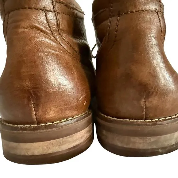 COLE HAAN Charles Brown Leather Mens Comfort Chukka Boots,‎ 10