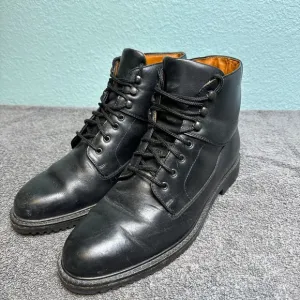 Cole Haan Country Boots Mens 9M Black Leather Chukka Ankle Boots Brazil 6290