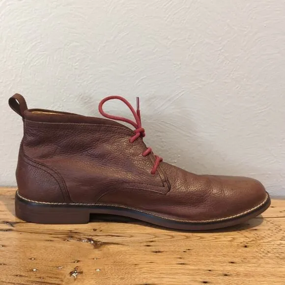 Cole Haan Curtis Light Brown Leather Lace Up Chukka Boots Men's Size 9.5 M