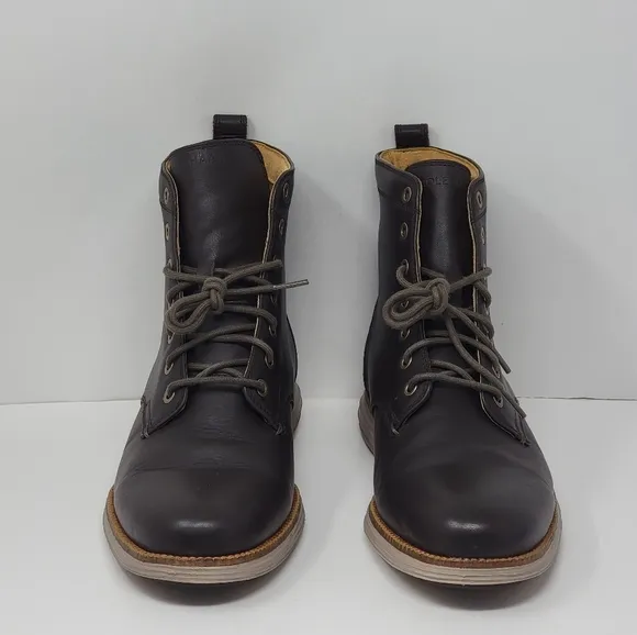 Cole Haan Grand.OS Men's 10.5M Brown Chukka Boots C23421 Pre-owned