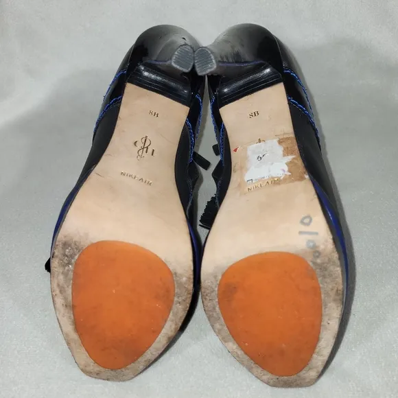 Cole Haan Kiltie Tassle Ankle Boots Size 8B