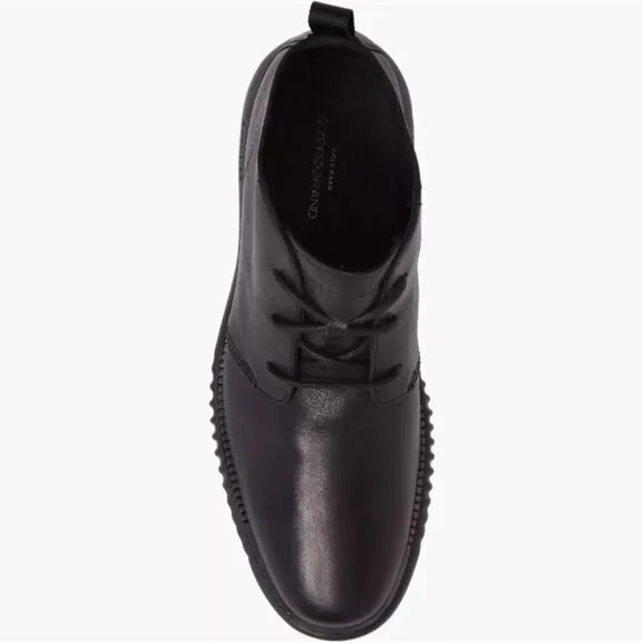 Cole Haan Men's 2.ZEROGRAND Chukka Boots Black 12