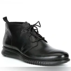 Cole Haan Men's 2.ZEROGRAND Chukka Boots Black 12