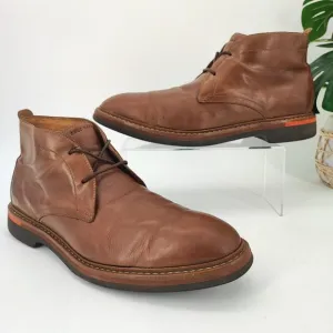 Cole Haan Men's Grand Chukka Brown Leather Boots C28214 Size 9.5M