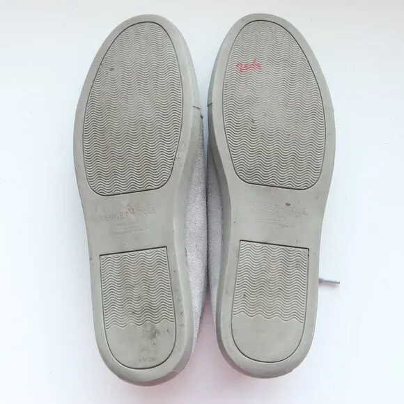 Cole Haan Men's Grey Suede Leather Lace-up Sneakers Tennis Shoes Size 11