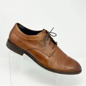 Cole Haan Men's Lace-Up Oxford Dress Shoes Brown Leather Size 14 Classic Event