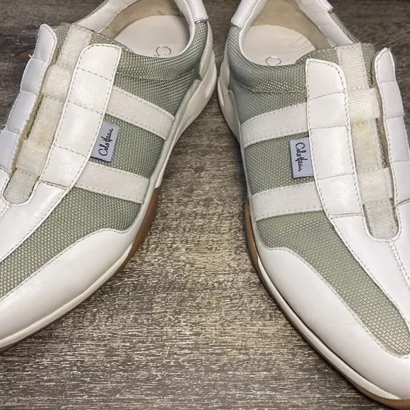 Cole Haan Nike-air Slip On White Driving Shoes Sneakers