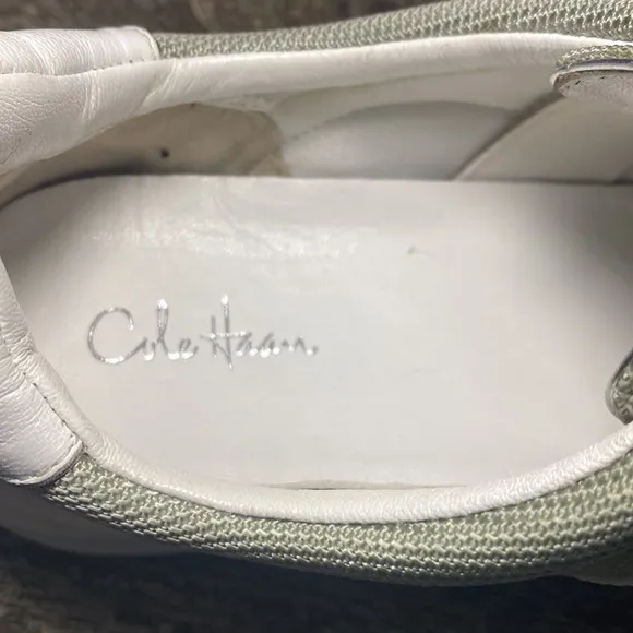 Cole Haan Nike-air Slip On White Driving Shoes Sneakers
