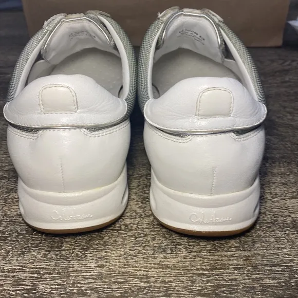 Cole Haan Nike-air Slip On White Driving Shoes Sneakers