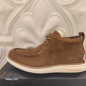 Cole Haan Original Grand Moc Toe Chukka Boots In Oily Brown. NIB. Size 11.5