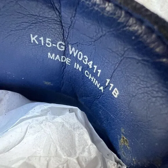 Cole Haan Original Grand ØS Navy Blue Suede Oxford Shoes Women 11 B K15-G W03411