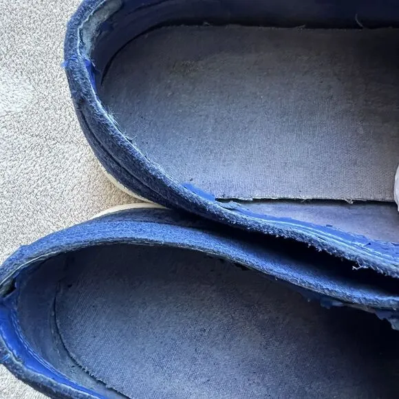 Cole Haan Original Grand ØS Navy Blue Suede Oxford Shoes Women 11 B K15-G W03411