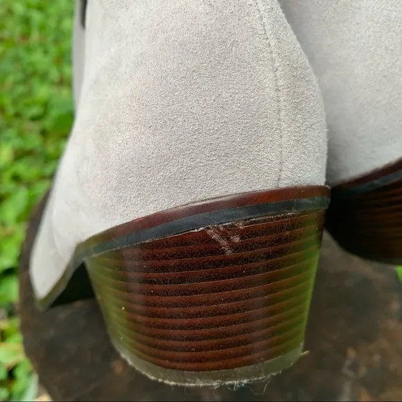 Cole Haan Willette II ironstone suede ankle boots