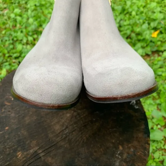 Cole Haan Willette II ironstone suede ankle boots