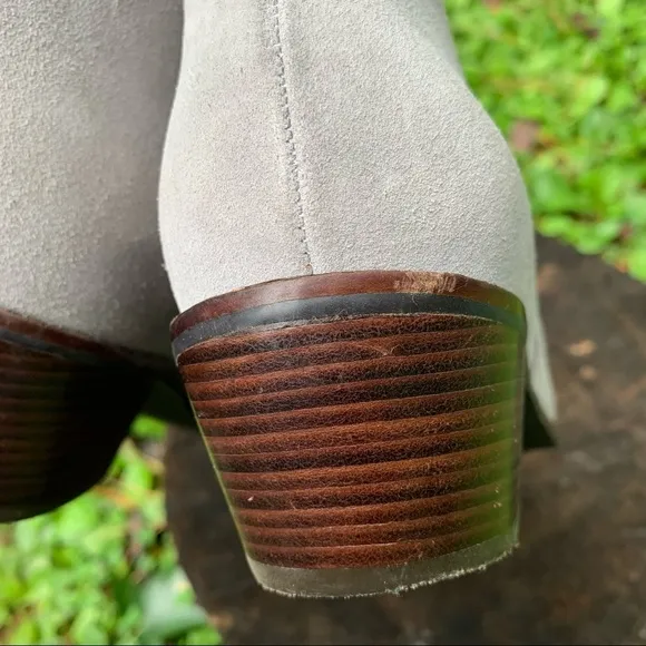 Cole Haan Willette II ironstone suede ankle boots