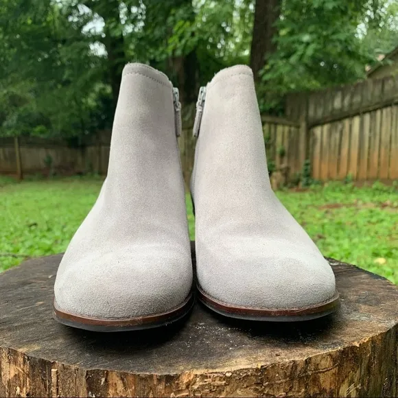 Cole Haan Willette II ironstone suede ankle boots
