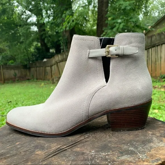 Cole Haan Willette II ironstone suede ankle boots