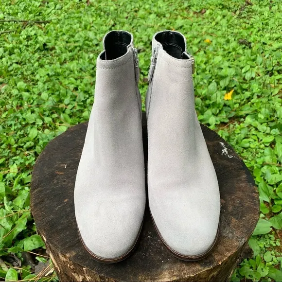 Cole Haan Willette II ironstone suede ankle boots