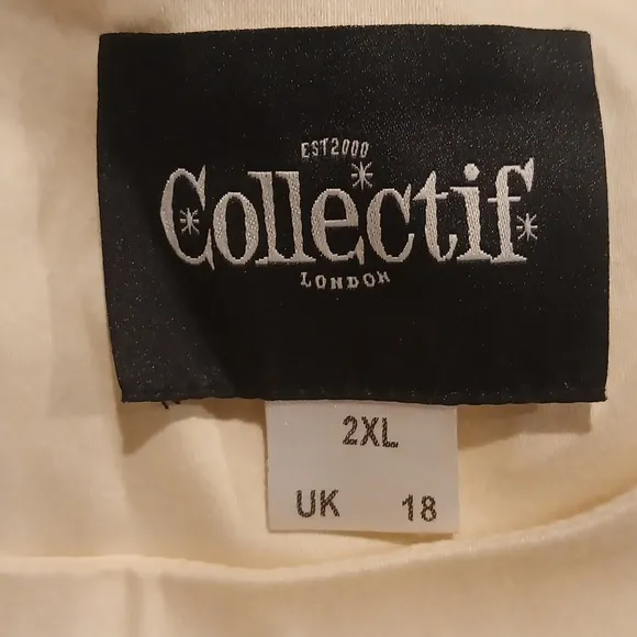 Collectif Boatneck Floral Dress