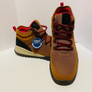 Columbia Fairbanks Mid Waterproof Hiking Shoe Men 11 Caramel Outdoor Walking NWB
